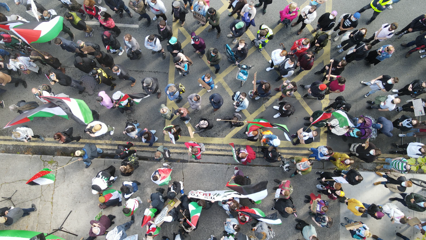 Illegal drone operation